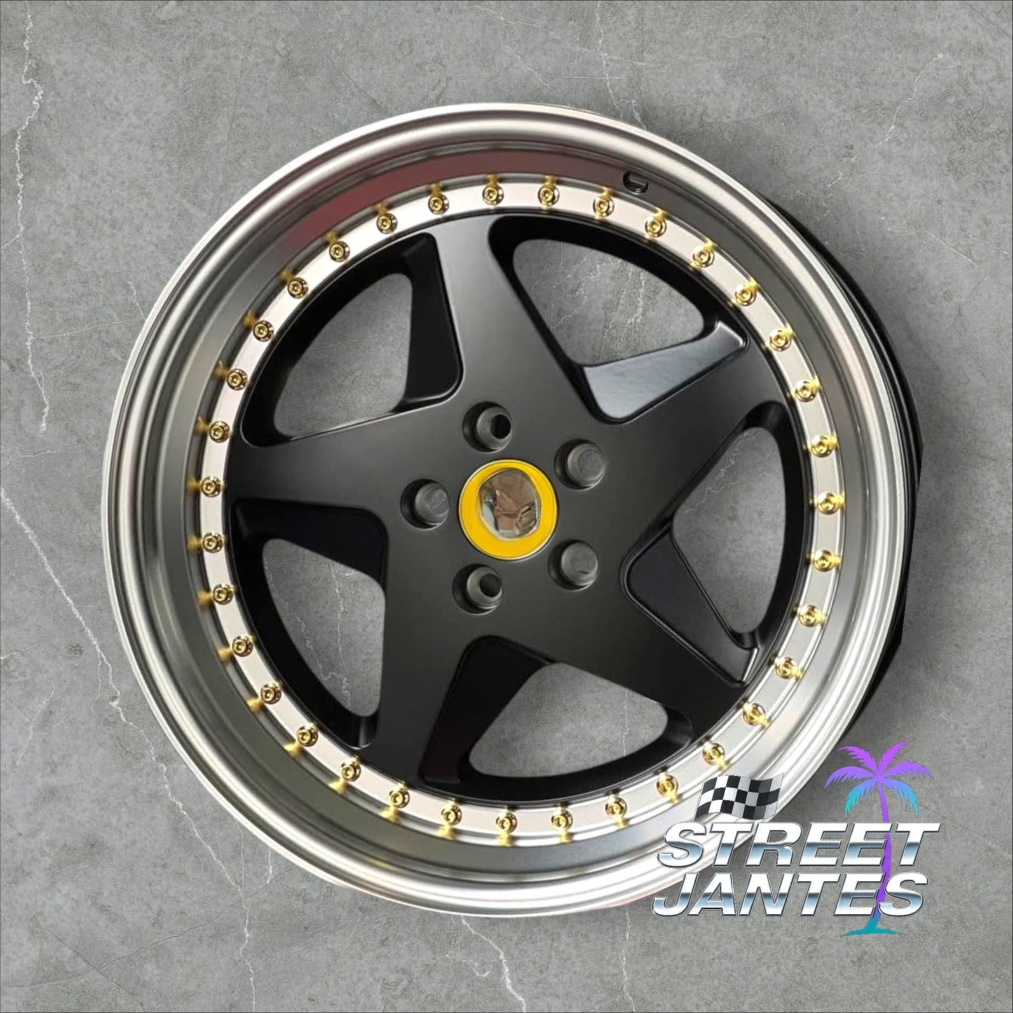 Jantes 17" 4x100 TYPE FF 348