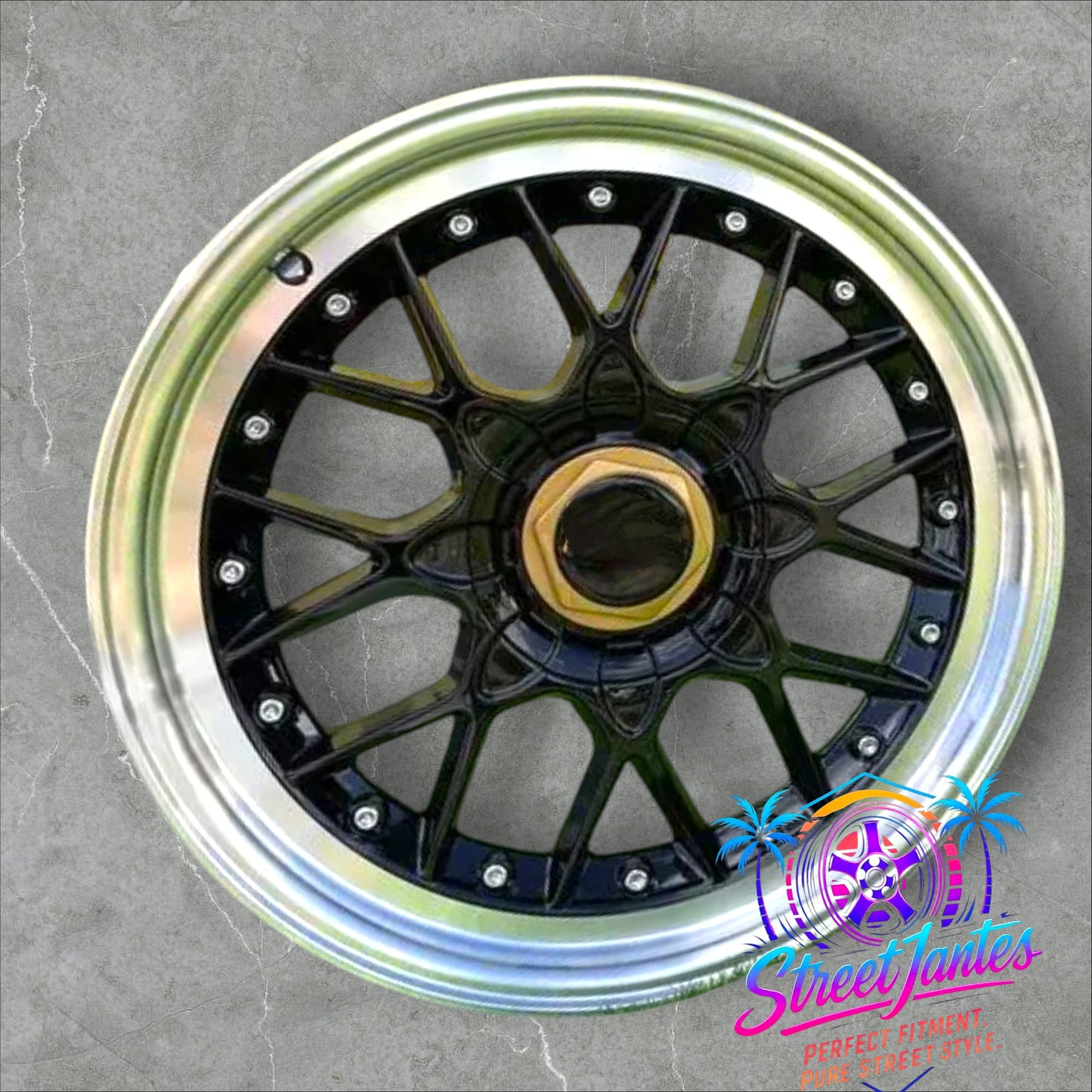 Jantes 17" 5x100 type BBS RS2