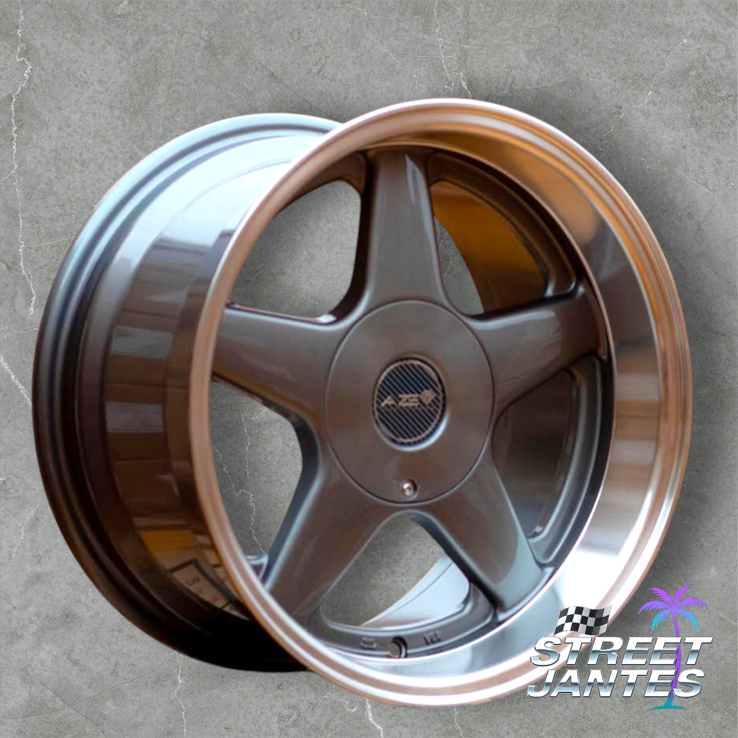 Jantes 15" 4x100 4x114.3 TYPE AZEV