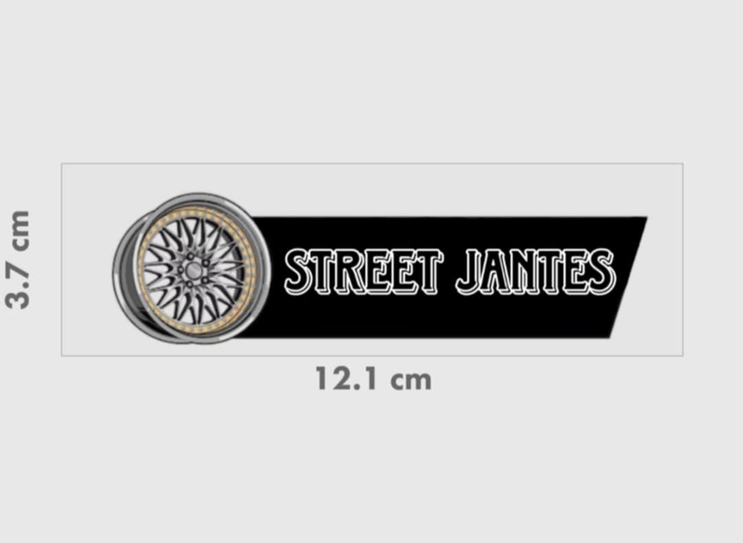Stickers Street Jantes