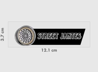 Stickers Street Jantes