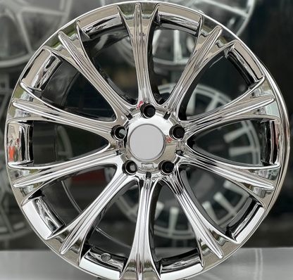 Jantes 19" 5x120 ( UNIQUEMENT SUR DEMANDE )  type 166M full chrome