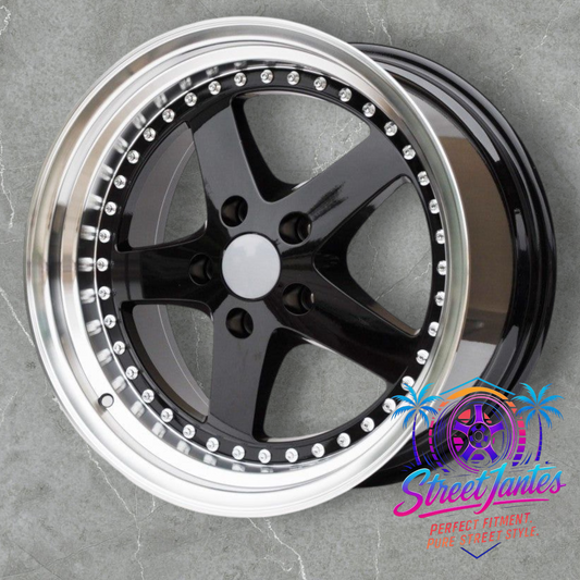 Jantes 18" 5x120 type equipe black ( série 3 )