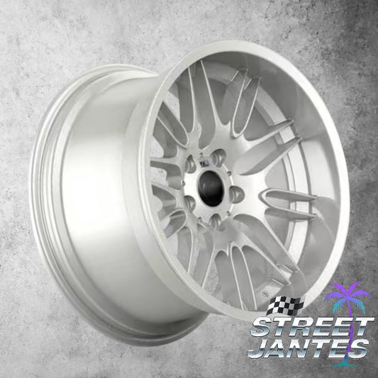 Jantes 18" M5 E39 type 65 M large silver hybride forge wheels