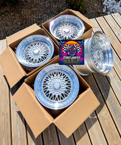 Jantes 16 " 4x100 FORZZA type BBS RS