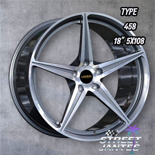 Jantes 18" 5x108 TYPE 458