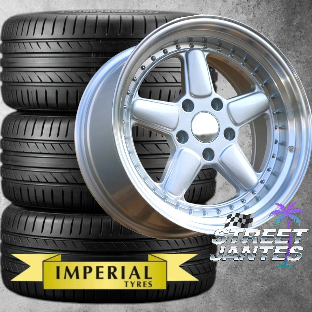PACK JANTES + PNEUS 17" 5x120 TYPA ACS ( série 3 ) SUR DEMANDE