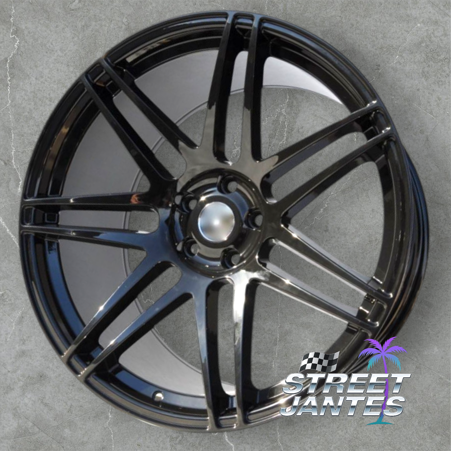 Jantes 22" 5x120 STR BLANC CONCAVE