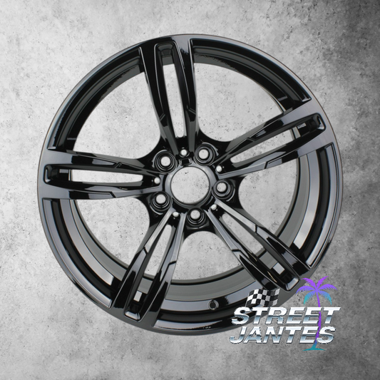 Jantes 18" 5x120  M-SPORT GLOSS ANTHRACITE ( série 3 )