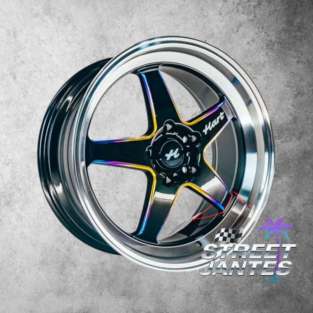 Jantes 18" 5x120 HART WHEELS HR77 BLACK 🔥