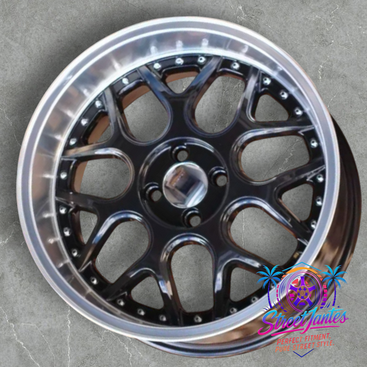 Jantes 17" 4x100 FR7 🔥 BLACK