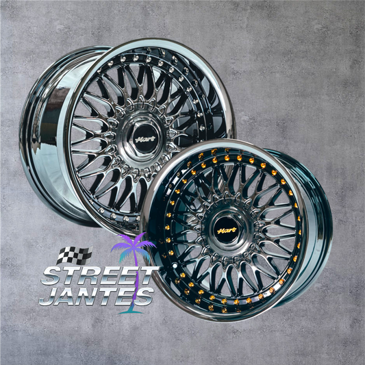 Jantes 17" 4x100 / 4x108 HART WHEELS HR86 🔥