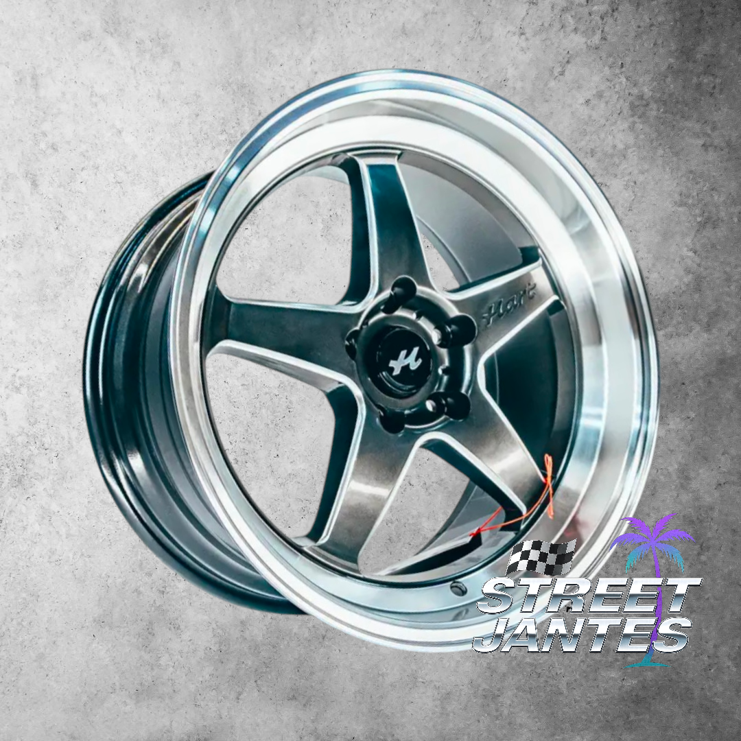 Jantes 18" 5x120 HART WHEELS HR77 GRIS ANTHRACITE 🔥