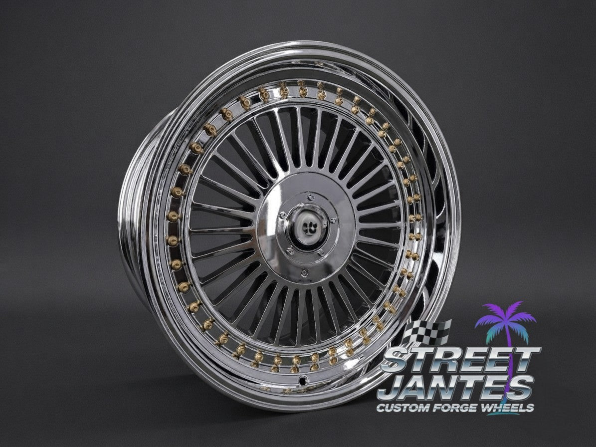 Jantes 19" type Alps full chrome