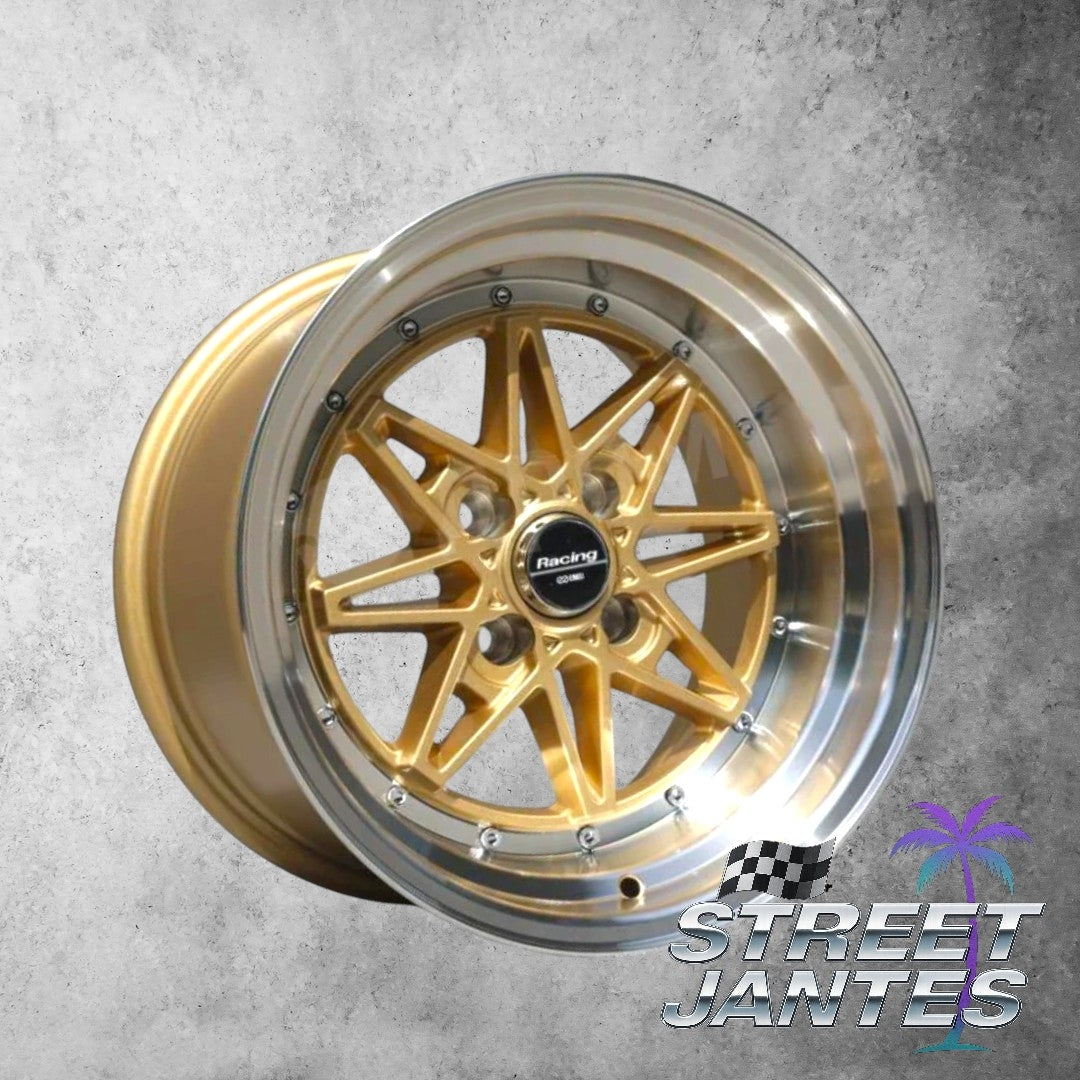 Jantes 15" 4x100 type equipe Jap JDM style