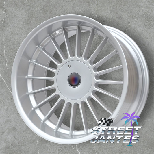 Jantes 18" 5x120 TYPE ALP SILVER VINTAGE 🔥 ( série 5 7 )