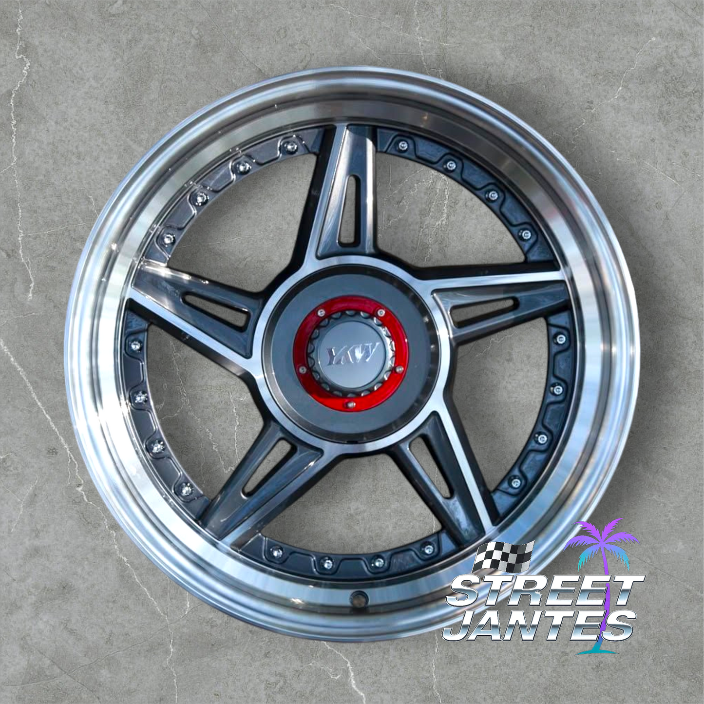 Jantes 17" 5x120 / 5X112 YKW WHEELS SPLIT