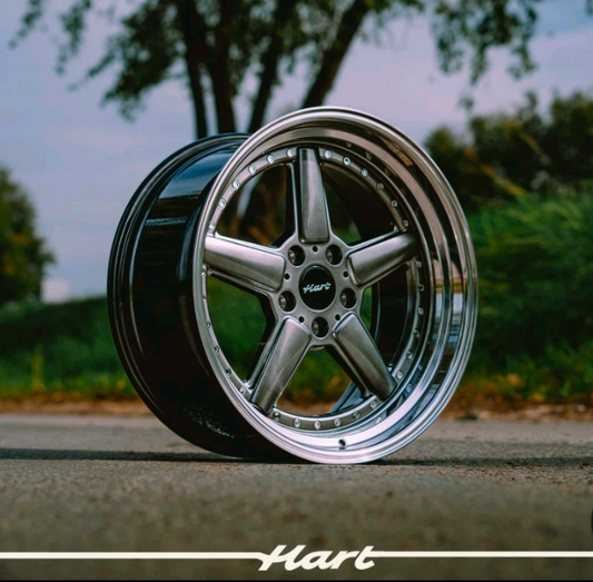 Jantes 19" 5x1120 🔥 HART WHEELS 🔥 TYPE AC DARK ( série 5 / 6 / 7 )