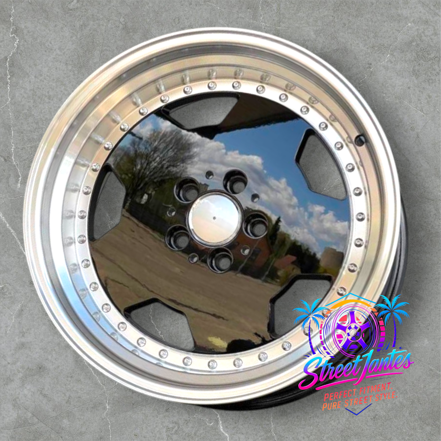 Jantes 17" 5x112 TYPE AMG 3 BLACK