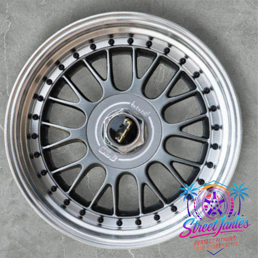 Jantes 17" 5x120 / 5x112 🔥 YKW WHEELS 🔥 type BBS GRIS ANTHRACITE  LM VINTAGE