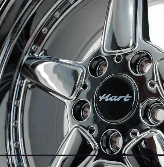 Jantes 19" 5x120 🔥 HART WHEELS 🔥 TYPE AC SILVER  ( série 5 / 6 / 7 )  CHROME