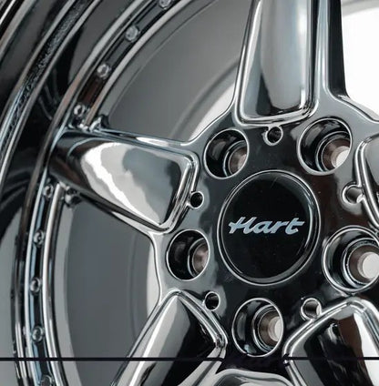 Jantes 19" 5x120 🔥 HART WHEELS 🔥 TYPE AC SILVER  ( série 5 / 6 / 7 )  CHROME