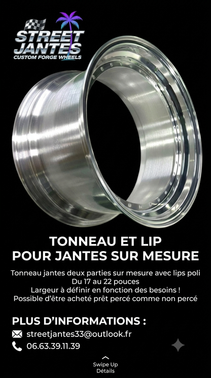 Jantes sur-mesures exemple