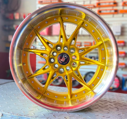 Jantes 17".  5X100 / 5X114,3  gold ST05 JDM