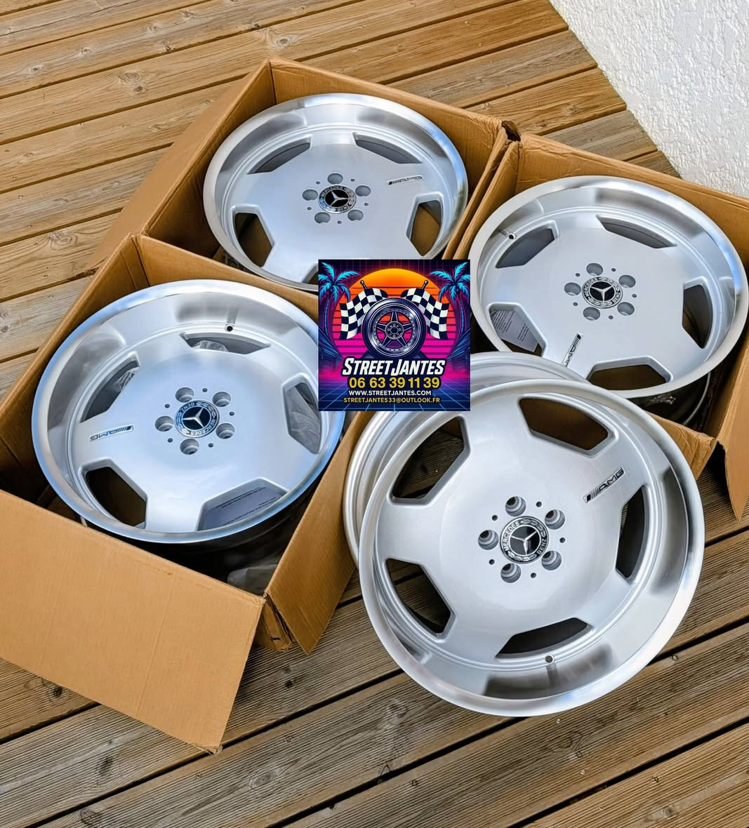 Jantes 17" 5x112 TYPE MERCEDES AMG 4 AERO