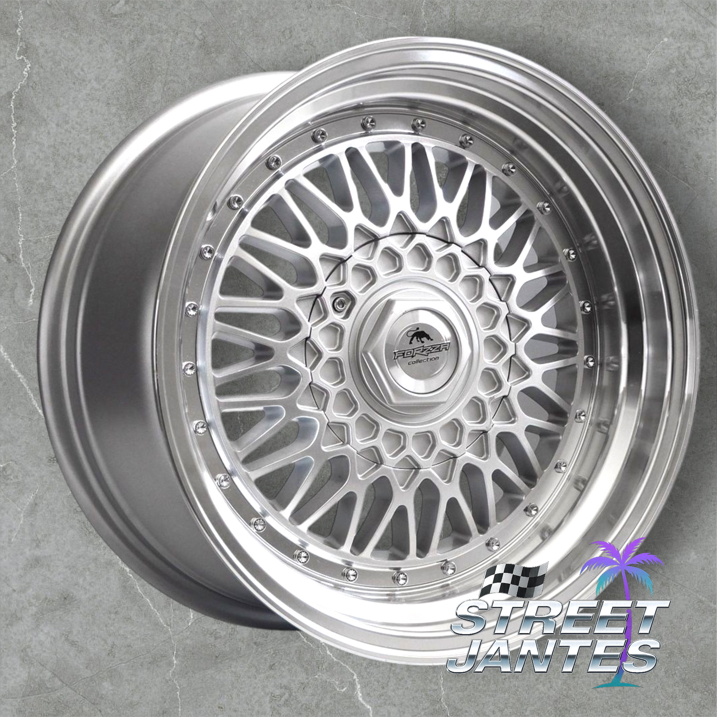 Jantes 18"  FORZZA WHEELS 🔥 TYPE BBS RS 1 ( serie 3 )