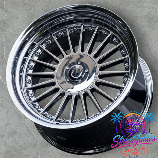 Jantes 17"  type ALP 🔥 YKW WHEELS 🔥 full chrome