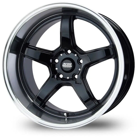 Jantes 18" 5x114.3  JDM TYPE WORK BLACK