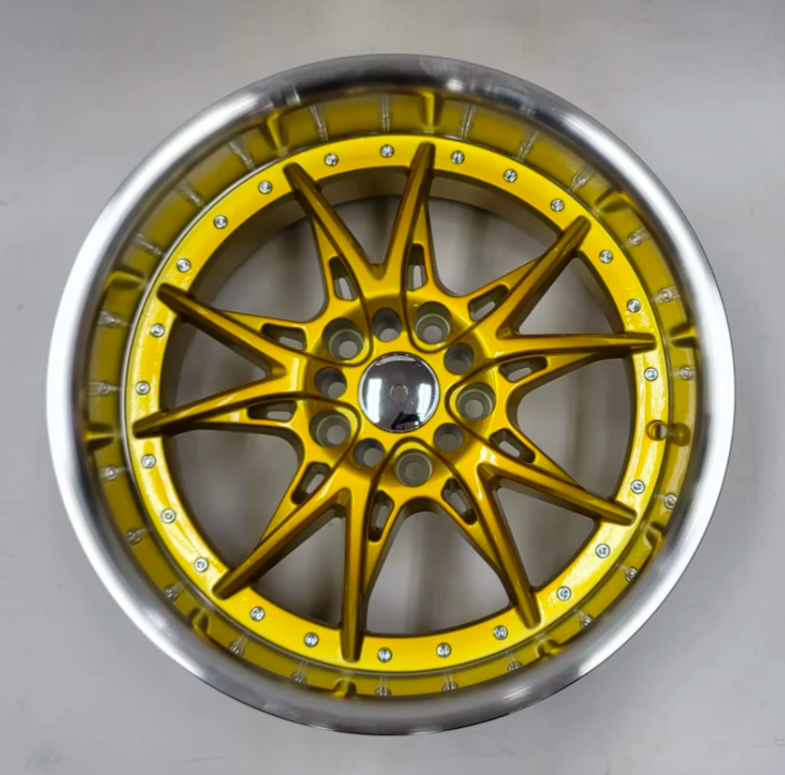 Jantes 17".  5X100 / 5X114,3  gold ST05 JDM