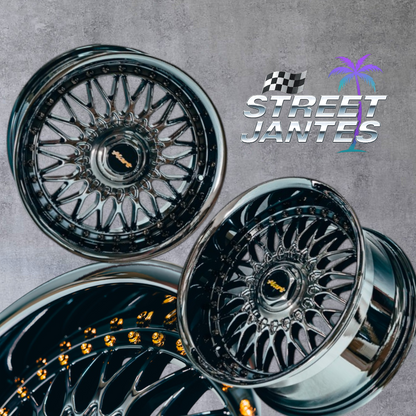 Jantes 17" 4x100 / 4x108 HART WHEELS HR86 🔥