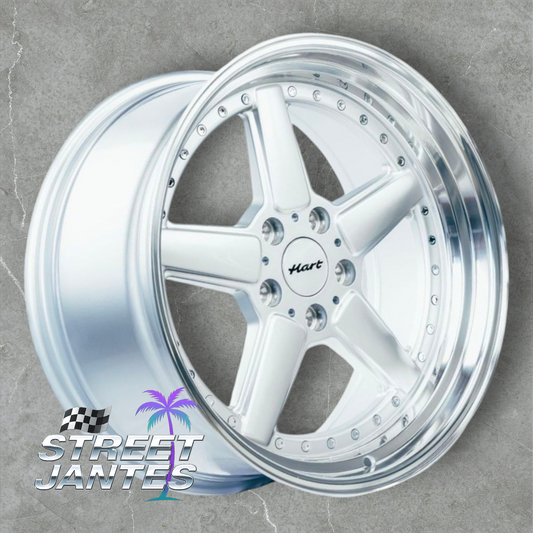Jantes 19" 5x1120 🔥 HART WHEELS 🔥 TYPE AC SILVER  ( série 5 / 6 / 7 )