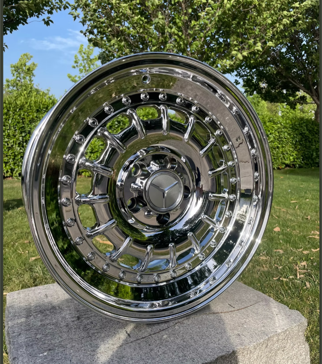 Jantes 17" 5x120 Benz vintage baroc