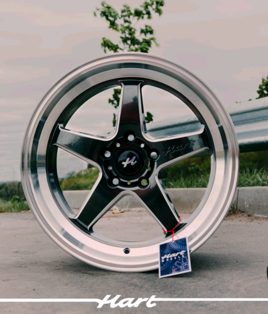 Jantes 18" 5x120 HART WHEELS HR77 BLACK 🔥