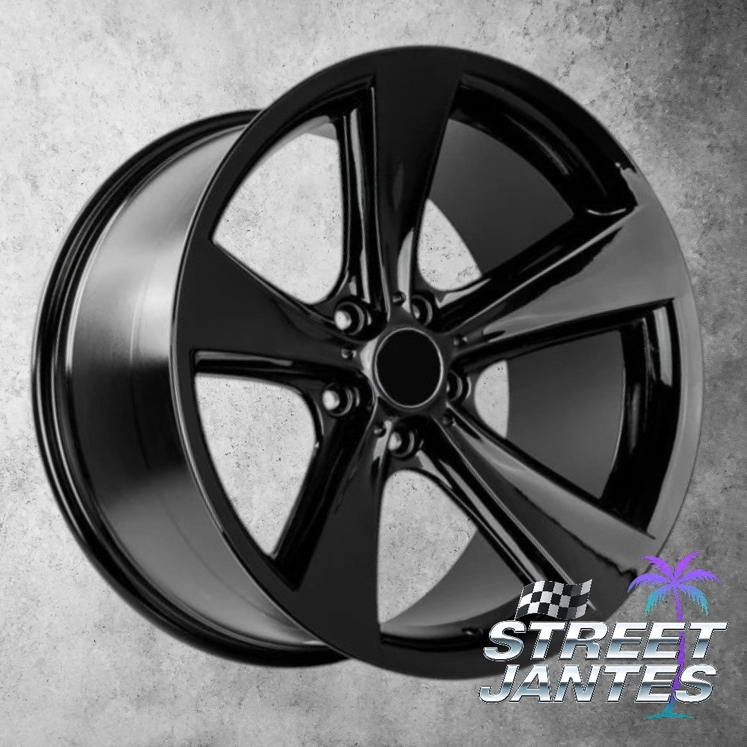 Jantes 20" 5x120 type 128 concave black gloss  BMW série 5 6 7 X5 ( hors série F )