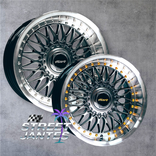 Jantes 17" 4x100 / 4x108 HART WHEELS HR86 🔥
