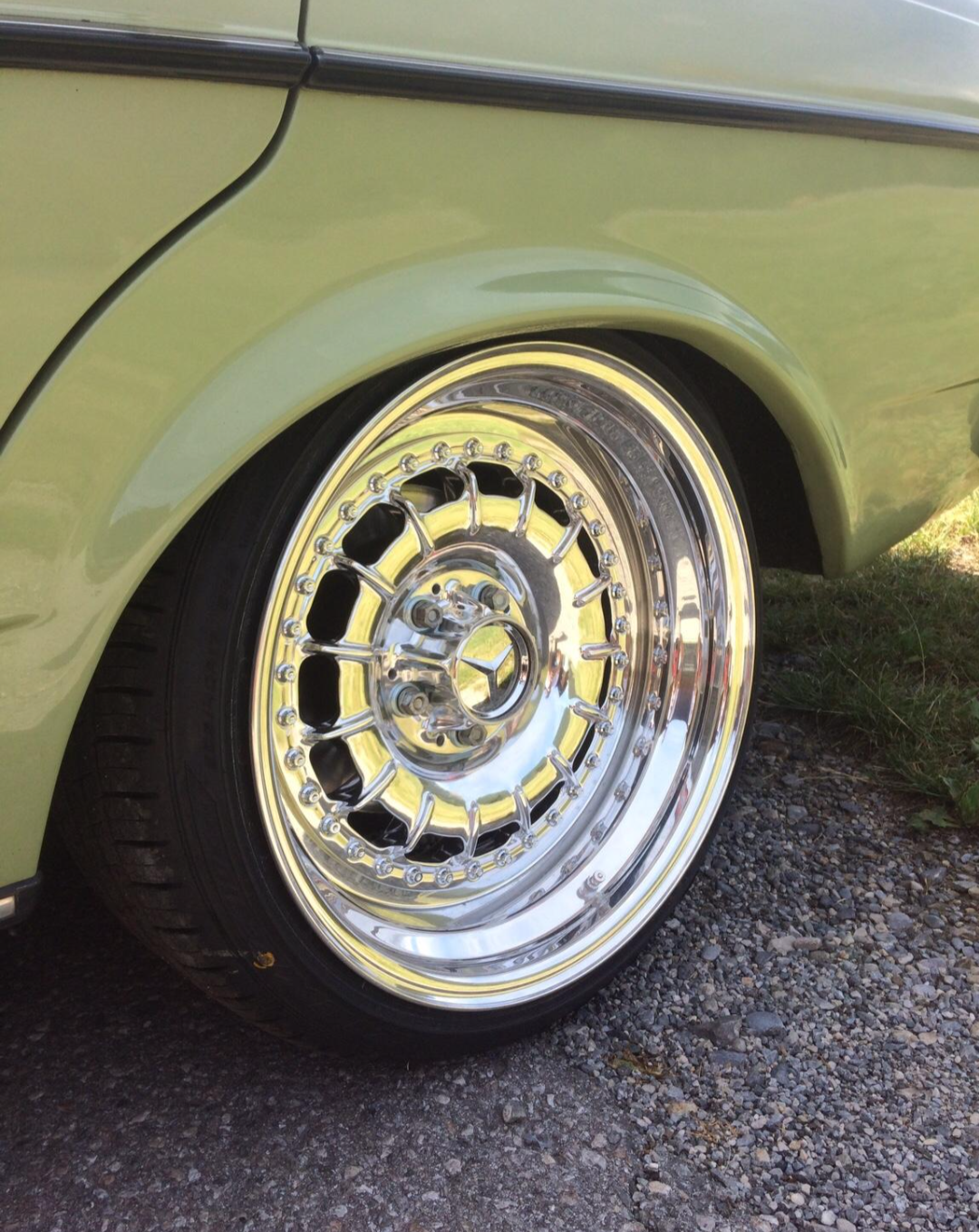 Jantes 17" 5x120 Benz vintage baroc