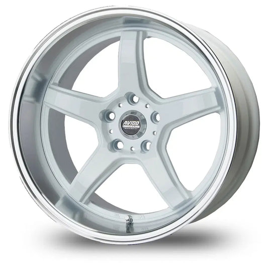 Jantes 18" 5x114.3  JDM TYPE WORK WHITE