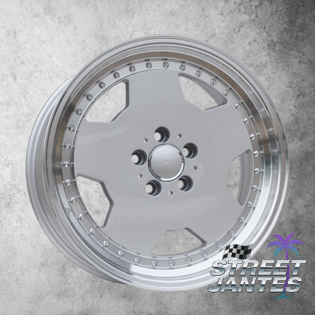 Jantes 18" 5x112 TYPE  MERCEDES AMG 3 SILVER