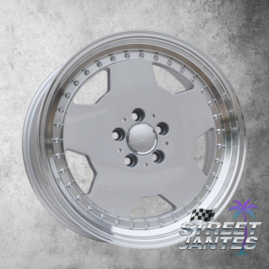 Jantes 18" 5x112 TYPE  MERCEDES AMG 3 SILVER