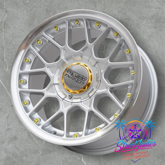 Jantes 17" 5x120 HX25 SILVER GOLD
