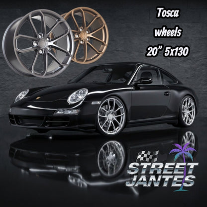Jantes 20" 5x130  look Porsche 997
