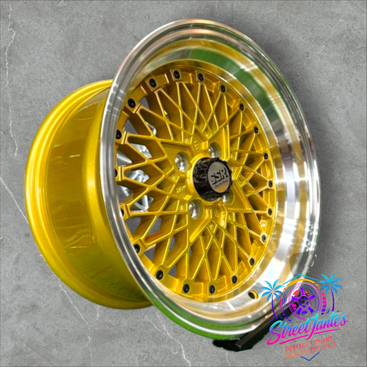 Jantes 15" 4x100 type SSR GOLD 🔥YKW 🔥