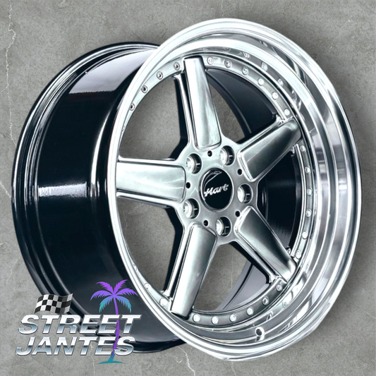 Jantes 19" 5x1120 🔥 HART WHEELS 🔥 TYPE AC DARK ( série 5 / 6 / 7 )