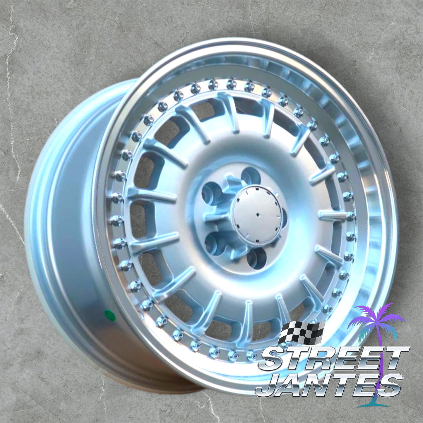 Jantes 17" 5X112 TYPE MERCEDES BAROCK.